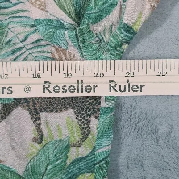 NWOT World Market Exotic Pajamas Womens Size L/XL Jungle Print Nightshirt ebr - Picture 9 of 11